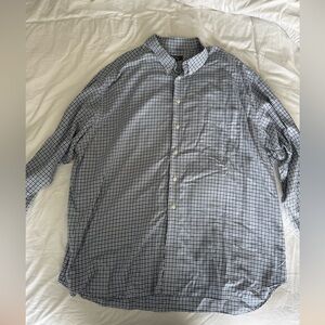Eddie Bauer Blue Casual Button Down Shirt
